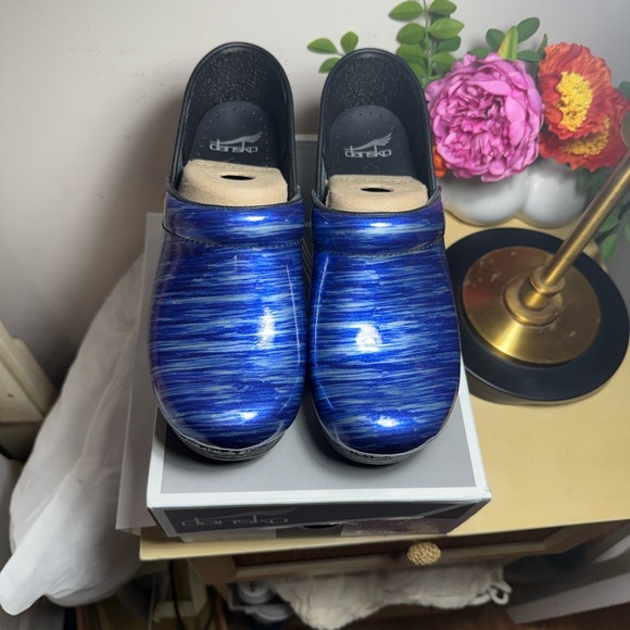 Dansko Blue Professional Clogs - Picture 6 of 13